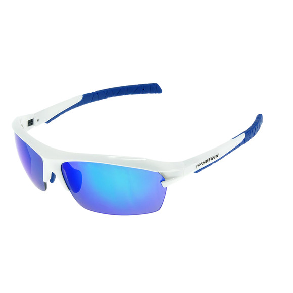 PROGEAR RACER WHITE/BLUE S-1283 EYEGLASSES SUNGLASSES FRAMES 70-9-132 - Picture 1 of 3